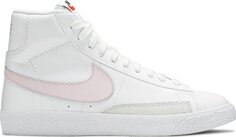 Кроссовки Nike Blazer Mid GS &apos;Pink Foam&apos;, белый