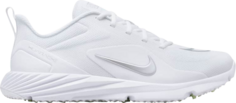 Кроссовки Nike Alpha Huarache 8 Pro TF &apos;White Metallic Silver&apos;, белый