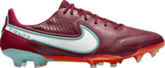 Бутсы Nike Tiempo Legend 9 Elite FG Team Red Mystic Hibiscus, красный