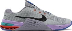 Кроссовки Nike Metcon 7 &apos;Light Smoke Grey Violet Haze&apos;, серый