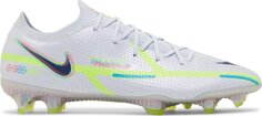 Бутсы Nike Phantom GT2 Elite FG &apos;Grey Volt&apos;, серый