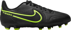 Бутсы Nike Tiempo Legend 9 Club MG GS &apos;Black Volt&apos;, черный