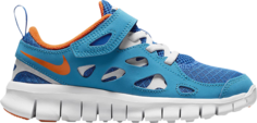 Кроссовки Nike Free Run 2 PS &apos;Laser Blue Safety Orange&apos;, синий