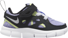 Кроссовки Nike Free Run 2 TD &apos;Purple Pulse Light Lemon Twist&apos;, фиолетовый