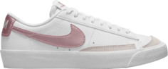 Кроссовки Nike Blazer Low &apos;77 GS &apos;White Pink Glaze&apos;, белый