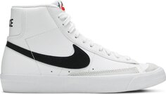 Кроссовки Nike Blazer Mid &apos;77 GS &apos;White Black&apos;, белый