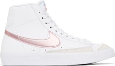 Кроссовки Nike Blazer Mid &apos;77 GS &apos;White Pink Glaze&apos;, белый