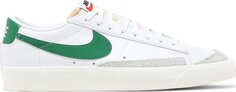 Кроссовки Nike Blazer Low &apos;77 Vintage &apos;Pine Green&apos;, белый