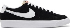 Кроссовки Nike Blazer Low &apos;77 Suede &apos;Black White&apos;, черный