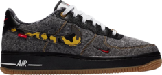 Кроссовки Nike Air Force 1 LV8 GS &apos;Remix Black&apos;, черный