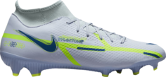 Бутсы Nike Phantom GT2 Academy DF MG &apos;Grey Dark Marina Blue&apos;, серый