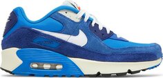 Кроссовки Nike Air Max 90 SE GS &apos;Signal Blue&apos;, синий