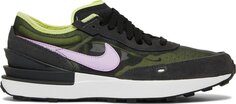 Кроссовки Nike Waffle One GS &apos;Light Lemon Twist Lilac&apos;, черный