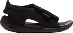 Сандалии Nike Sunray Adjust 5 V2 TD &apos;Black&apos;, черный