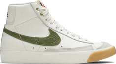 Кроссовки Nike Blazer Mid &apos;77 Vintage &apos;Asparagus Snakeskin&apos;, белый
