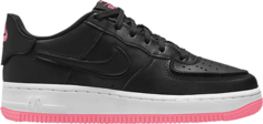 Кроссовки Nike Air Force 1/1 GS &apos;Black Hyper Pink&apos;, черный