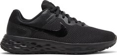 Кроссовки Nike Wmns Revolution 6 Next Nature &apos;Triple Black&apos;, черный