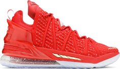 Кроссовки Nike LeBron 18 &apos;X-Mas In LA&apos;, красный