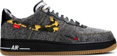 Кроссовки Nike Air Force 1 Low &apos;Camo Denim Remix&apos;, черный