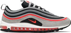 Кроссовки Nike Air Max 97 &apos;Wolf Grey Radiant Red&apos;, серый