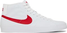 Кроссовки Nike Blazer Court Mid SB &apos;White University Red&apos;, белый