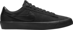 Кроссовки Nike Zoom Blazer Low Pro GT SB &apos;Triple Black&apos;, черный