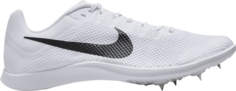 Бутсы Nike Zoom Rival Distance &apos;White Black&apos;, белый