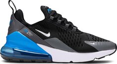 Кроссовки Nike Air Max 270 GS &apos;Black Light Photo Blue&apos;, черный