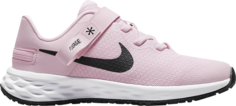 Кроссовки Nike Revolution 6 FlyEase PS &apos;Pink Foam&apos;, черный