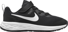 Кроссовки Nike Revolution 6 PS &apos;Black White&apos;, черный