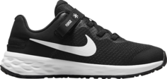 Кроссовки Nike Revolution 6 FlyEase PS &apos;Black White&apos;, черный
