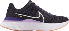Кроссовки Nike Wmns React Infinity Run Flyknit 3 &apos;Cave Purple Orange&apos;, фиолетовый