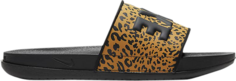 Сандалии Nike Wmns OffCourt Printed Slide &apos;Cheetah Print&apos;, черный