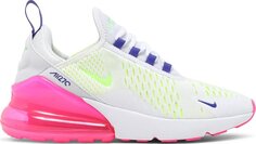 Кроссовки Nike Wmns Air Max 270 &apos;White Pink Blast Volt&apos;, белый