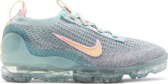 Кроссовки Nike Wmns Air VaporMax 2021 Flyknit &apos;Light Dew&apos;, синий