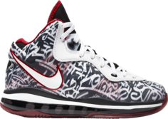 Кроссовки Nike LeBron 8 GS &apos;Graffiti&apos;, черный