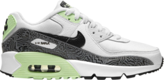Кроссовки Nike Air Max 90 GS &apos;White Vapor Green&apos;, белый