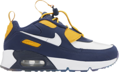 Кроссовки Nike Air Max 90 Toggle SE PS &apos;Midnight Navy University Gold&apos;, синий