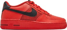 Кроссовки Nike Air Force 1 LV8 GS &apos;Mesh Pocket - Habanero Red&apos;, красный