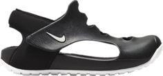 Сандалии Nike Sunray Protect 3 PS &apos;Black White&apos;, черный