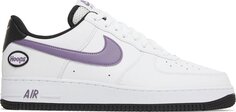 Кроссовки Nike Air Force 1 &apos;07 LV8 &apos;Hoops - White Canyon Purple&apos;, белый