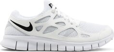 Кроссовки Nike Free Run 2 &apos;White Black&apos;, белый