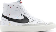 Кроссовки Nike Blazer Mid &apos;77 GS &apos;Paint Splatter&apos;, белый