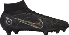 Бутсы Nike Mercurial Superfly 8 Pro FG &apos;Black Metallic Gold&apos;, черный