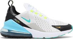 Кроссовки Nike Air Max 270 GS &apos;White Hyper Jade&apos;, белый