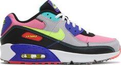 Кроссовки Nike Air Max 90 GS &apos;Exeter Edition - Neon&apos;, многоцветный