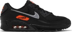 Кроссовки Nike Air Max 90 &apos;Black Total Orange&apos;, черный