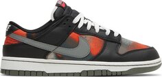 Кроссовки Nike Dunk Low &apos;Graffiti Pack - Black Red&apos;, черный