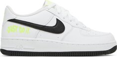 Кроссовки Nike Air Force 1 Low GS &apos;Just Do It - White Volt&apos;, белый