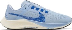 Кроссовки Nike Nathan Bell x Air Zoom Pegasus 38 A.I.R. &apos;Run To A Magical Place - Aluminum&apos;, синий